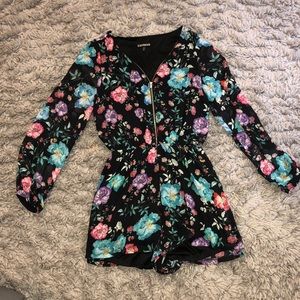 Floral romper